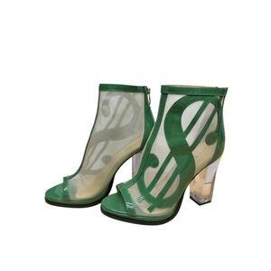 "Katy Perry" The Richie Mesh $ Sign Heel Booties Gr. 8.5M PLZ READ!‎ FINAL SALE